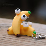 Slightly confused Bananas earrings