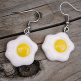 Fried Egg earrings