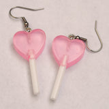 Heart Lollipop Earrings