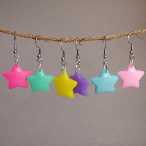 Simple & minimal Candy Stars earrings