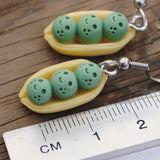 Happy peas in a pod earrings