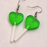 Heart Lollipop Earrings