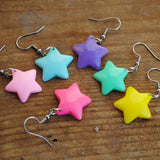 Simple & minimal Candy Stars earrings