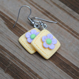 Lucky Flower Tiles earrings