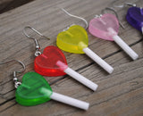 Heart Lollipop Earrings