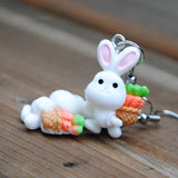 Thieving Bunny Rabbits earrings