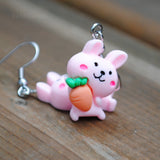 Thieving Bunny Rabbits earrings