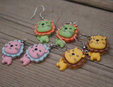 Friendly Lion earrings