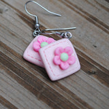 Lucky Flower Tiles earrings