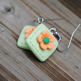 Lucky Flower Tiles earrings