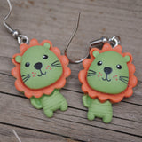 Friendly Lion earrings