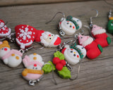 Christmas Holiday themed earrings 2023