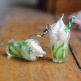 Fruity smoothie floats earrings