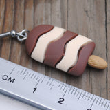 Cocolate Fudge Sundae popsicles earrings