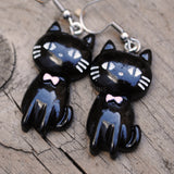 Black Cat earrings