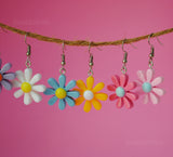 Simple Candy Daisy Flower earrings