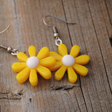 Simple Candy Daisy Flower earrings