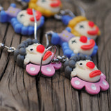 Awful creepy Clowns V2 earrings - Weirdos only