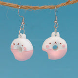 Yummy Bunny donuts earrings