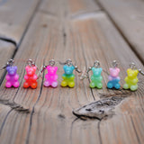 Candy Gradient Gummy bear earrings