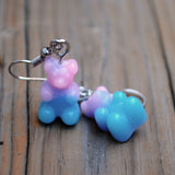 Candy Gradient Gummy bear earrings