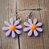 Simple Candy Daisy Flower earrings