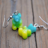 Candy Gradient Gummy bear earrings