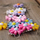 Simple Candy Daisy Flower earrings