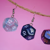 Large D12 Sparkles and Swirl Dice