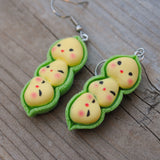 Happy peas in a pod earrings