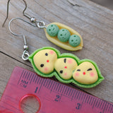 Happy peas in a pod earrings