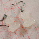 Frosted candy Bears earrings