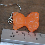 Frosted candy Bears earrings