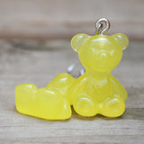 Frosted candy Bears earrings