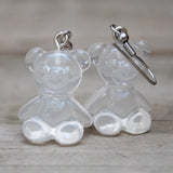 Frosted candy Bears earrings