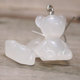 Frosted candy Bears earrings