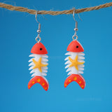 Salty Fish Bones earrings