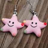 Wonky happy Starfolk earrings