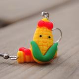 Pretty sweet corn cob earrings