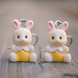 Wholesome AF Bunny Rabbit earrings