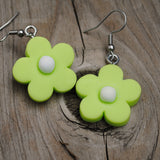 Fall colors Candy Flower earrings