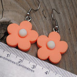 Fall colors Candy Flower earrings