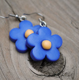 Fall colors Candy Flower earrings