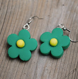 Fall colors Candy Flower earrings