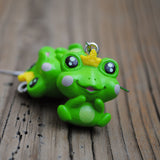 The McCroakington Frog family earrings