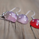 2 pairs of small Strawberry sparkle earrings