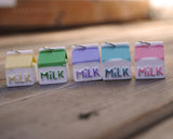 Chunky Milk Carton earrings