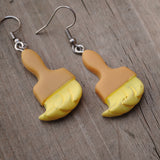 Chunky Paint brushes earrings