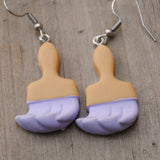 Chunky Paint brushes earrings