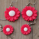 Candy Sunflower earrings  - Regular or Mini size